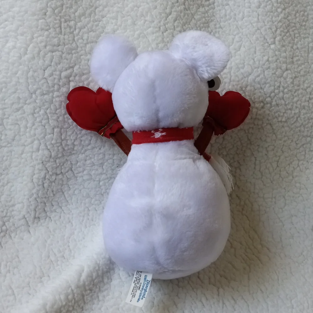 1990s Vintage Disneyland WDW Mouseketoys Winter Snowman Mickey Mouse - Picture 4 of 5